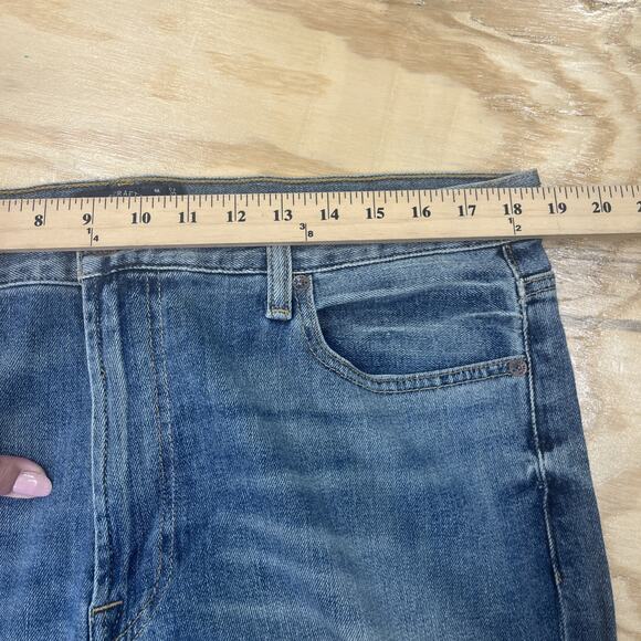 Lucky Brand 181 Jeans Relaxed Straight Blue Denim Men's 36X32 Y2K Retro Preppy - Picture 13 of 16